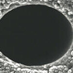 Einspritzöffnung mit Premium Diesel nach Langzeittest